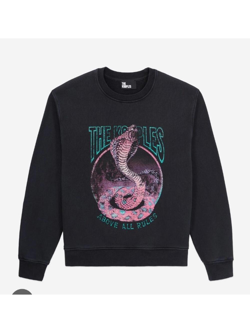 The Kooples Cotton & Print Snake